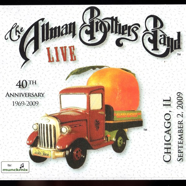 Live 2009 Tour - Chicago,IL Sept. 2, 2009 THE ALLMAN BROTHERS BAND