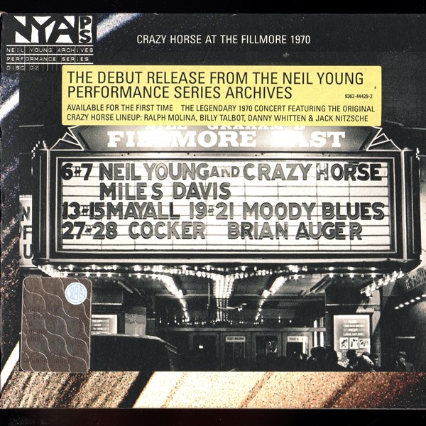 Live At The Fillmore East - march 6&7 1970 NEIL YOUNG & CRAZY HORSE