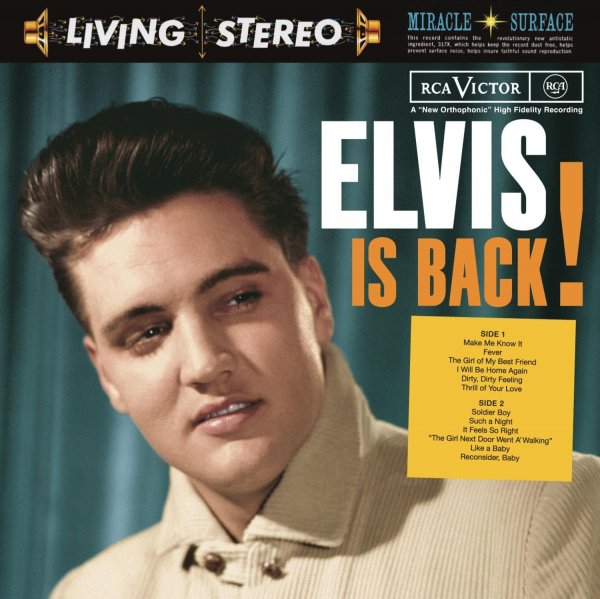 Elvis Is Back! ELVIS PRESLEY