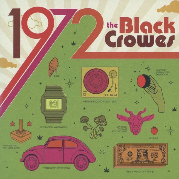 1972 (EP) THE BLACK CROWES