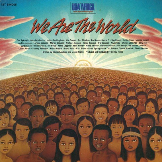 single: We Are The World USA FOR AFRICA